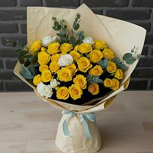 Букет цветов из:  Розы в Посёлке Пеледуй