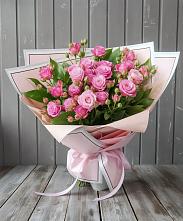 Букет Розовый кустик в Посёлке Пеледуй