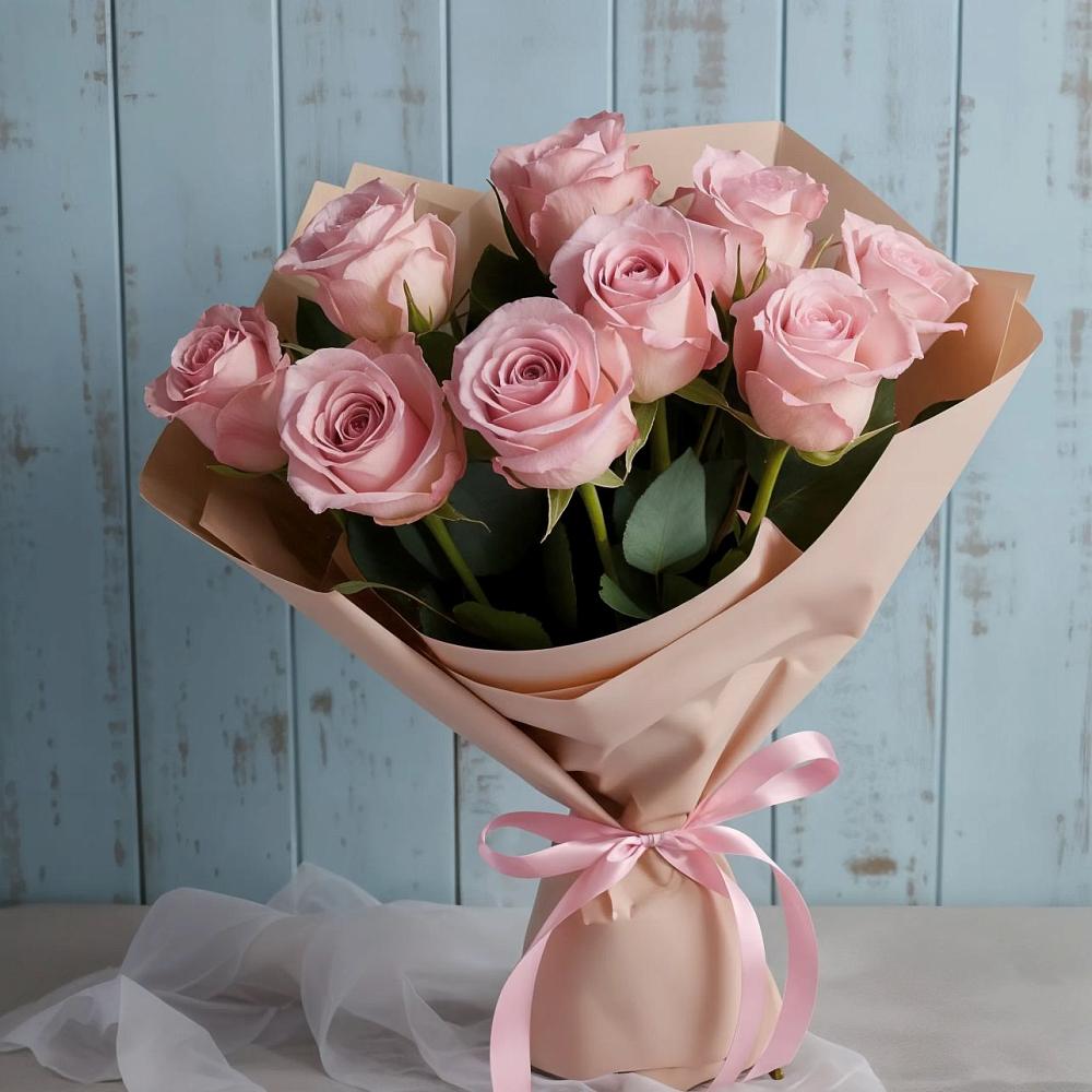 Букет цветов из: Розы в Посёлке Пеледуй