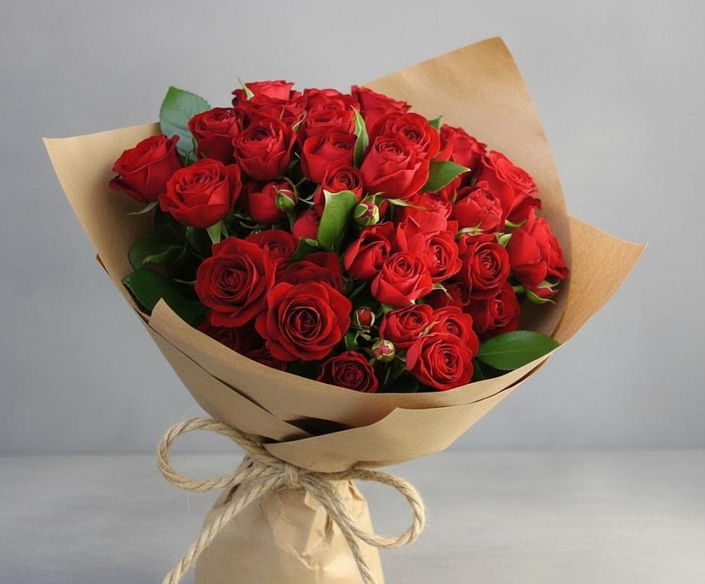 Букет Любовный роман в Посёлке Пеледуй