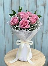 Букет цветов из:  Розы в Посёлке Пеледуй
