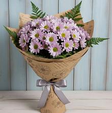 Букет цветов из:  Хризантемы в Посёлке Пеледуй