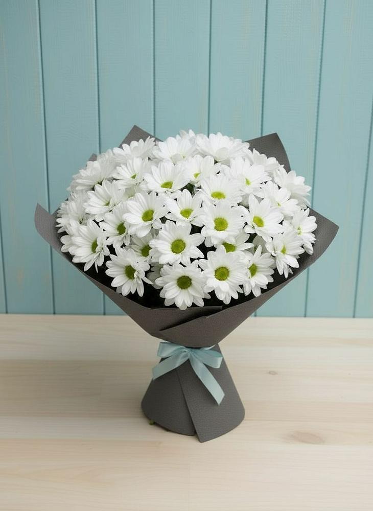 Букет цветов из: Хризантемы в Посёлке Пеледуй