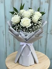 Букет цветов из:  Розы в Посёлке Пеледуй