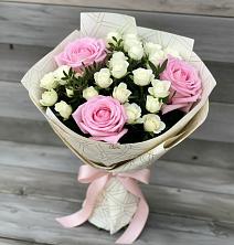 Букет цветов из:  Розы в Посёлке Пеледуй
