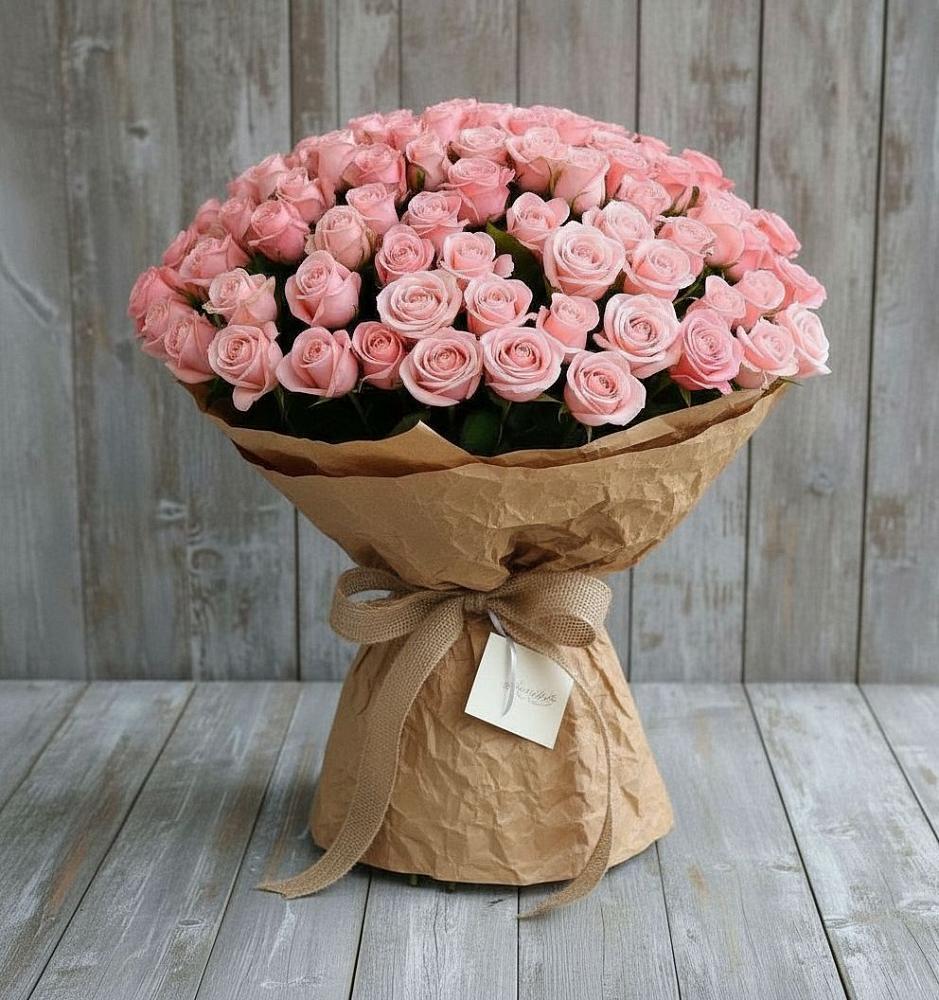 Букет 151 Роза Роуз в Посёлке Пеледуй