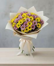 Букет цветов из:  Хризантемы в Посёлке Пеледуй