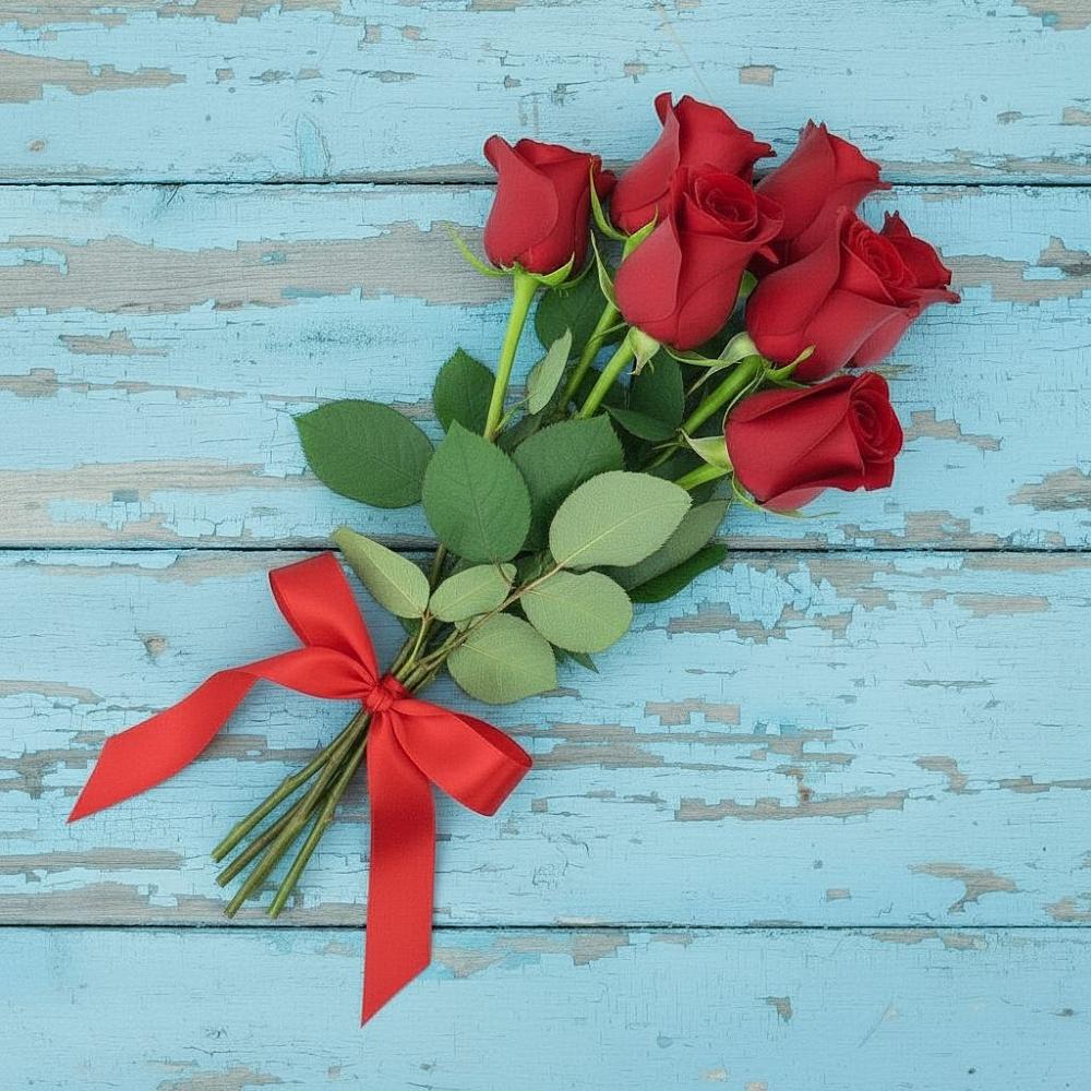 Букет Красные розы в Посёлке Пеледуй