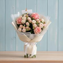 Букет цветов из:  Розы в Посёлке Пеледуй