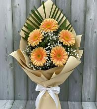 Букет цветов из:  Герберы #REPLACE_PRED# Посёлке Пеледуй