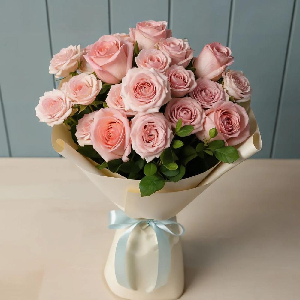 Букет Розовый шарм в Посёлке Пеледуй